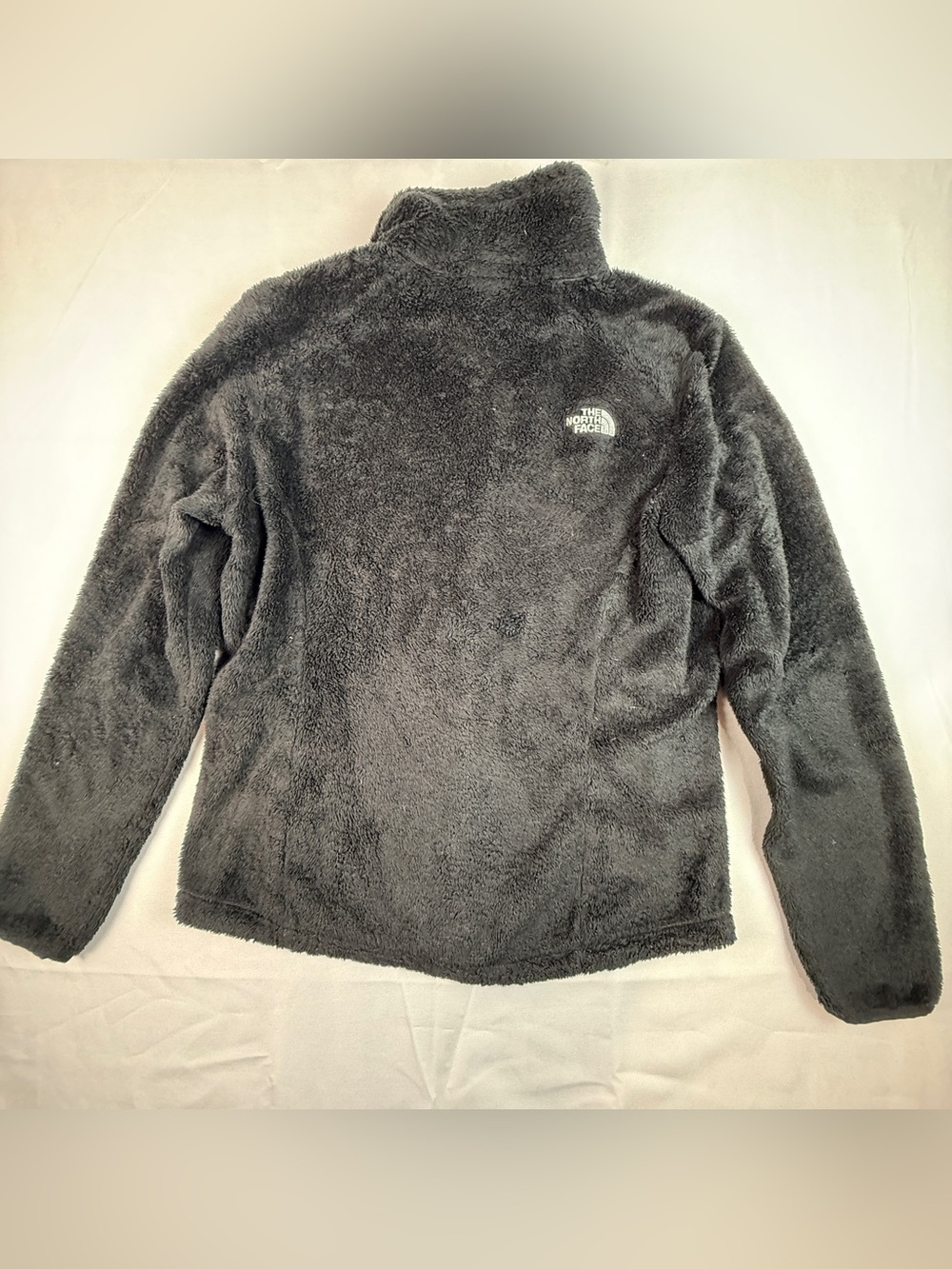The North Face Women’s Small Black Fuzzy Fleece Full Zip Jacket - Picture 8 of 13